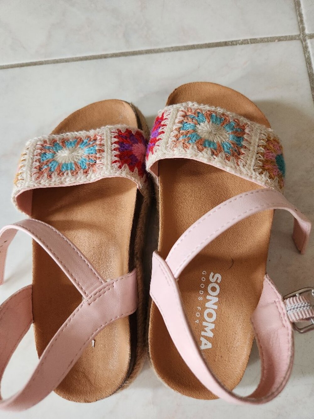 Little Girls/Toddler Sonoma Sandles Size 12